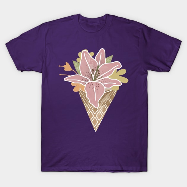 Lily icecream T-Shirt by Wlaurence